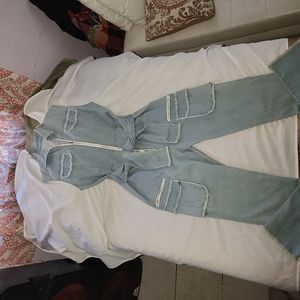 Jean Jump Suit